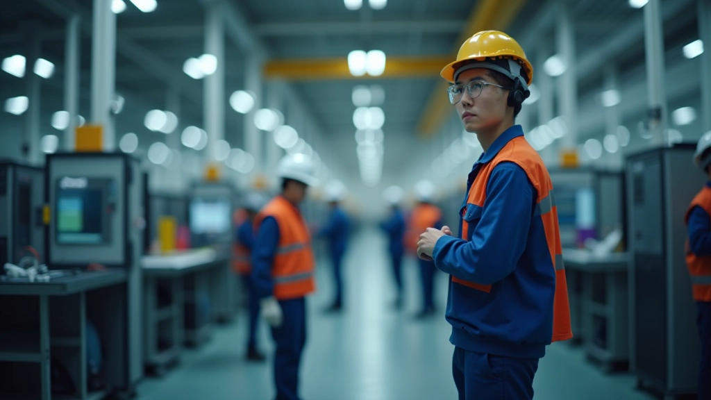 Advanced multinational manufacturing facility representing corporate presence in Malaysia